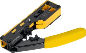 KFA Zaciskarka wtyków przelotowych RJ45/RJ12 3