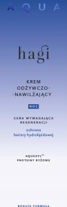 Hagi Aqua Zone Krem odżywczo-nawilżający na noc 50ml 5