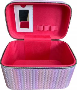 Adar Kuferek M z lusterkiem na zamek 21x14x13cm MIX 3