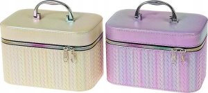 Adar Kuferek M z lusterkiem na zamek 21x14x13cm MIX 4