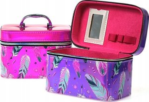 Adar Kuferek M z lusterkiem na zamek 21x14x13cm MIX 4