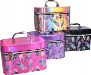 Adar Kuferek M z lusterkiem na zamek 21x14x13cm MIX 9