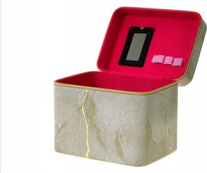 Adar Kuferek L z lusterkiem na zamek 23x18x15cm MIX 7