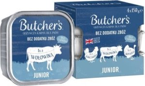 Butcher’s Butcher's Original Junior mix smaków karma dla szczeniąt pasztet 4 x 150g 1