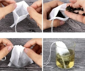 Ruhhy Torebki na herbatę- zestaw 100szt. Ruhhy 23841 5