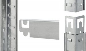 Funfit Regał metalowy magazynowy 174x80x40 cm 8