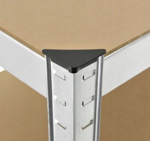 Funfit Regał metalowy magazynowy 174x80x40 cm 10