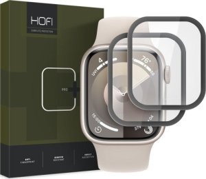 Hofi SZKŁO HYBRYDOWE HOFI HYBRID PRO+ 2-PACK APPLE WATCH 7 / 8 / 9 (41 MM) BLACK 1