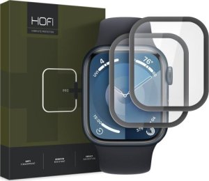 Hofi SZKŁO HYBRYDOWE HOFI HYBRID PRO+ 2-PACK APPLE WATCH 7 / 8 / 9 (45 MM) BLACK 1