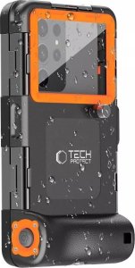 Tech-Protect IPX8 UNIVERSAL DIVING WATERPROOF CASE BLACK/ORANGE 3