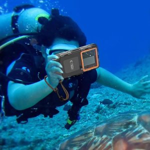 Tech-Protect IPX8 UNIVERSAL DIVING WATERPROOF CASE BLACK/ORANGE 5