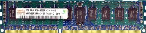 Pamięć serwerowa Hynix Pamięć RAM 1x 2GB Hynix ECC REGISTERED DDR3  1066MHz PC3-8500 RDIMM | HMT125R7BFR8C-G7 1