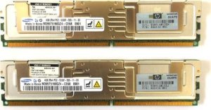 Pamięć serwerowa HP Pamięć RAM 2x 4GB HP ProLiant & Workstations DDR2  667MHz ECC FULLY BUFFERED DIMM | 397415-B21 1