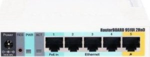 Access Point MikroTik Access Point Mikrotik RB951Ui-2HnD 2,4 GHz | 5 GHz 300 Mbps  802.11 b/g/n 1