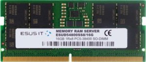 Pamięć ESUS IT Pamięć RAM 1x 16GB ESUS IT SO-DIMM DDR5 4800MHz PC5-38400 | ESUD54800SS8/16G 1