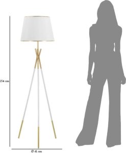 Atmosphera Lampa podłogowa na trójnogu TRIPLY, 154 cm 6