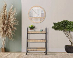 Vilde Lustro ścienne FUJI, Ø 50 cm 5