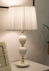 Bigbuy Home Lampa stołowa z ozdobną bazą TORRE, 57 cm 5