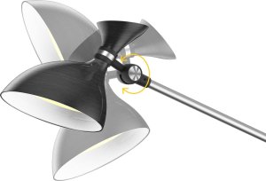 Lampa podłogowa Rebel Lampa stojaca led ze ściemniaczem i zmianą temperatury barwowej 5