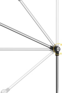 Lampa podłogowa Rebel Lampa stojaca led ze ściemniaczem i zmianą temperatury barwowej 6