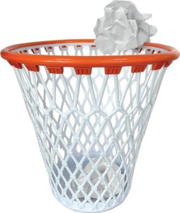 Thumbs Up Mad Monkey - Mülleimer in Form eines Basketballnetzes 1