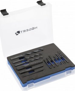 Högert Technik HOGERT SCREW DRILLS WITH DRILLS 12 pcs. 1