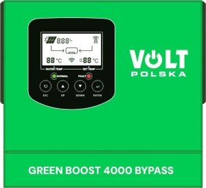 Volt Przetwornica solarna VOLT POLSKA GREEN BOOST 4000 BYPASS (160-350VDC) 5