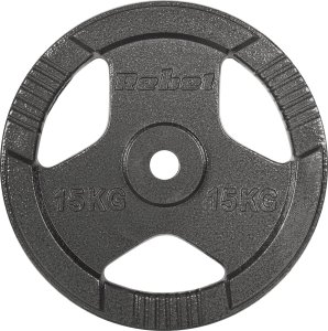 Rebel Zestaw obciążeń żeliwnych 2x15kg, otwór 31mm, talerz z uchwytami, REBEL ACTIVE 3