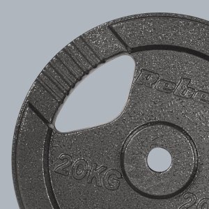 Rebel Obciążenie żeliwne 20kg, otwór 31mm, talerz z uchwytami, REBEL ACTIVE 5