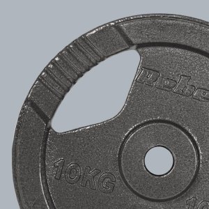 Rebel RBA-2135 Obciążenia żeliwne – zestaw 2 x 10 kg z uchwytami 6