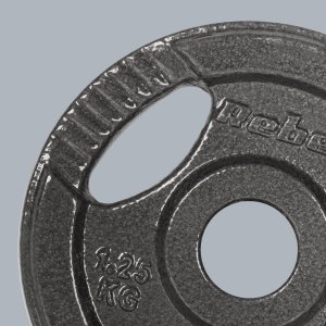 Rebel Zestaw obciążeń żeliwnych 4x1.25kg, otwór 31mm, talerz z uchwytami, REBEL ACTIVE 6