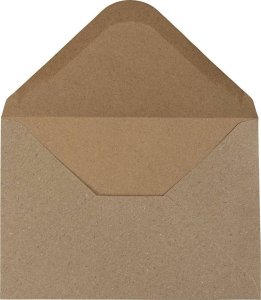 Focus Focus Envelope 115x160 Brown 120g 50 pcs 4