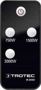 Grzejnik Trotec Halogeninis infraraudonųjų spindulių šildytuvas Trotec IR 2050, galia: 2000 W 5