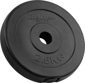 Rebel Active Zestaw obciążeń bitumicznych 4x2.5kg, otwór 31mm, talerz klasyczny, REBEL ACTIVE 2