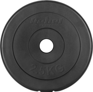 Rebel Active Zestaw obciążeń bitumicznych 4x2.5kg, otwór 31mm, talerz klasyczny, REBEL ACTIVE 3