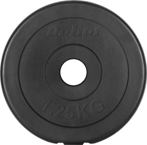 Rebel Zestaw obciążeń bitumicznych 4x1.25kg, otwór 31mm, talerz klasyczny, REBEL ACTIVE 3