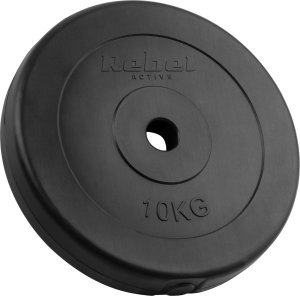 Rebel Zestaw obciążeń bitumicznych 2x10kg, otwór 31mm, talerz klasyczny, REBEL ACTIVE 2
