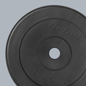 Rebel Zestaw obciążeń bitumicznych 2x10kg, otwór 31mm, talerz klasyczny, REBEL ACTIVE 6