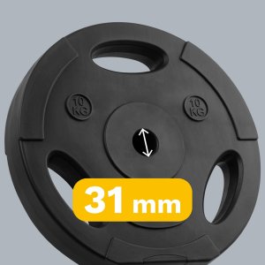 Rebel Zestaw obciążeń bitumicznych 2x10kg 31mm ACTIVE 10