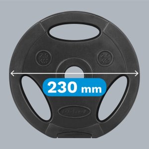 Rebel Zestaw obciążeń bitumicznych 4x2.5kg, otwór 31mm, talerz z uchwytami, REBEL ACTIVE 7