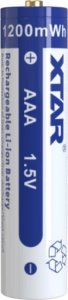 Xtar Akumulatorki R03 / AAA 1,5V Xtar 750mAh (box 4 szt.) z zabezpieczeniem 3