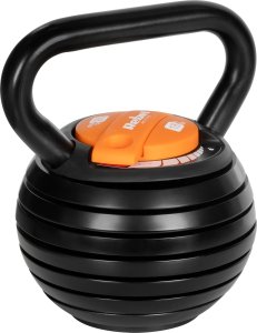 Kettlebell Rebel Kettlebell żeliwny automatyczny regulowany 18 kg REBEL ACTIVE 1