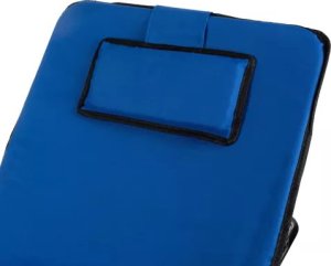 Trizand Mata plażowa z oparciem niebieska (23617) 5