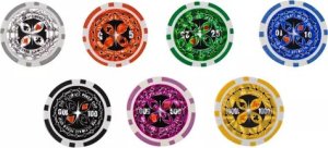 Malatec POKER - ZESTAW 500 ŻETONÓW W WALIZCE HQ 23529 5