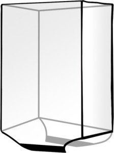 Trizand POKROWIEC NA WALIZKĘ PRZEZROCZYSTY TRIZAND 23922 10