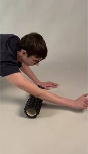 Trizand ROLLER JOGA - WAŁEK DO MASAŻU (CZARNY) 23570 3