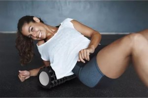 Trizand ROLLER JOGA - WAŁEK DO MASAŻU (CZARNY) 23570 6