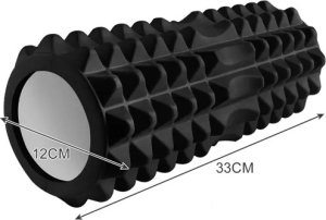 Trizand ROLLER JOGA - WAŁEK DO MASAŻU (CZARNY) 23570 7