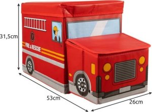 Kruzzel SKRZYNIA/ KUFER NA ZABAWKI- STRAŻ KRUZZEL 22489 4