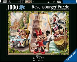 Ravensburger Puzzle 1000 Disney Classics Wakacje Miki i Mini 1